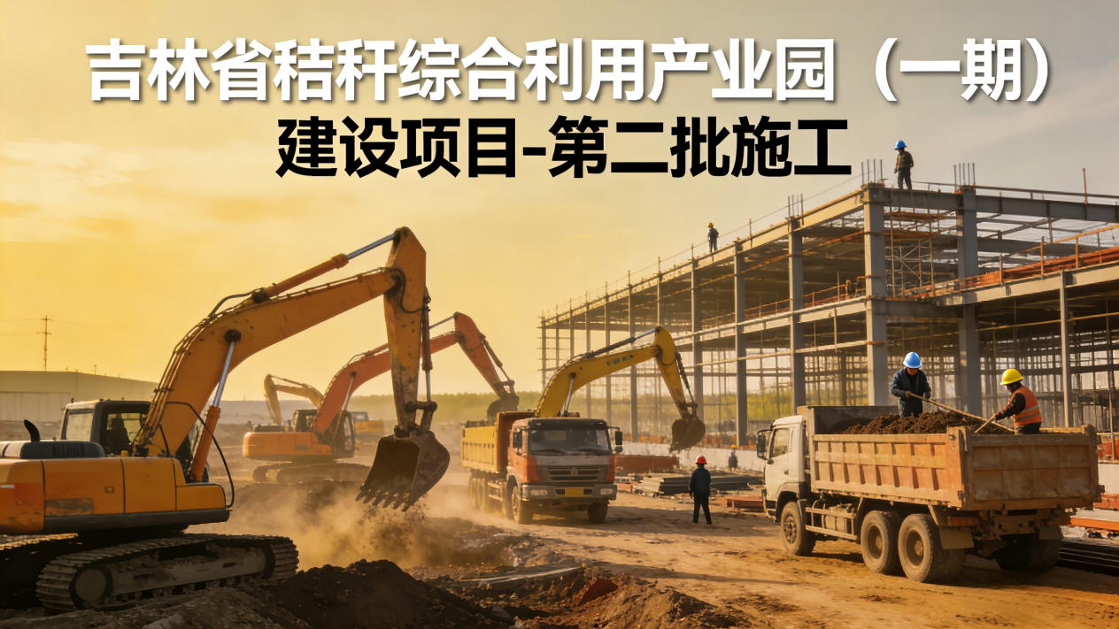 吉林省秸秆综合利用产业园（一期）建设项目-第二批施工、监理