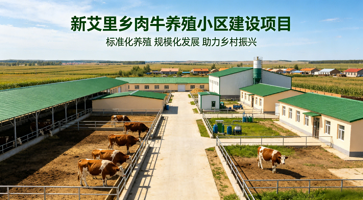 新艾里乡肉牛养殖小区建设项目