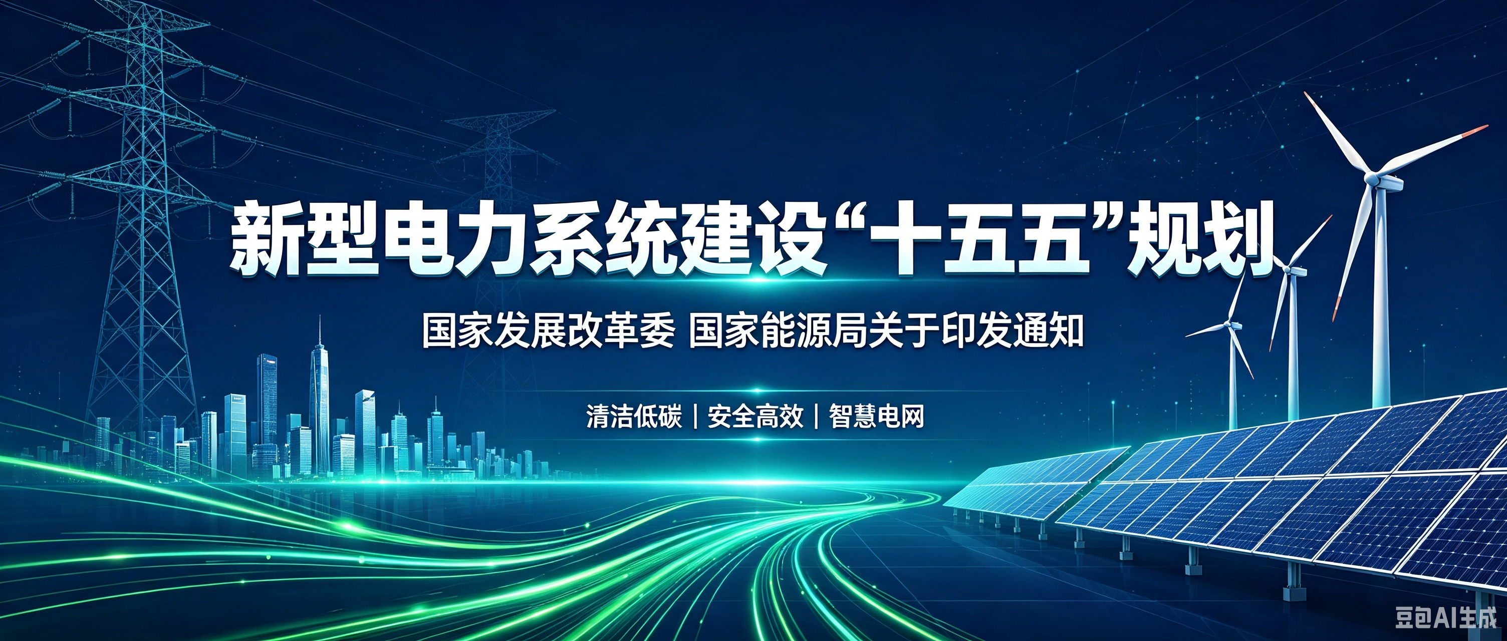国家发展改革委 国家能源局关于印发《新型电力系统建设“十五五”规划》的通知